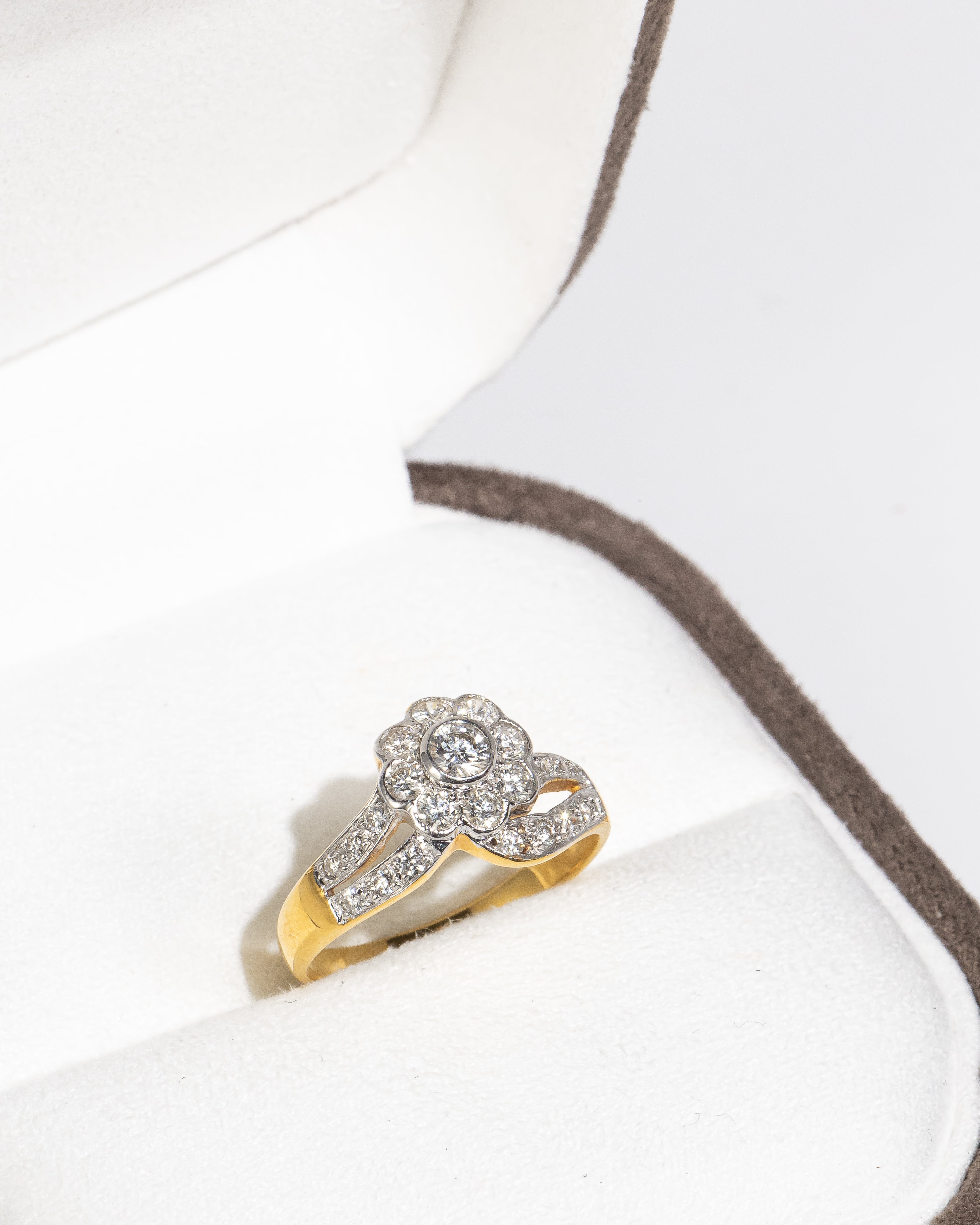 Camellia Diamond Ring