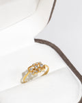 Openwork Gold Diamond Ring