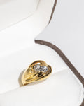 Men’s Curved Diamond Ring