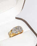 Open Bow Diamond Ring