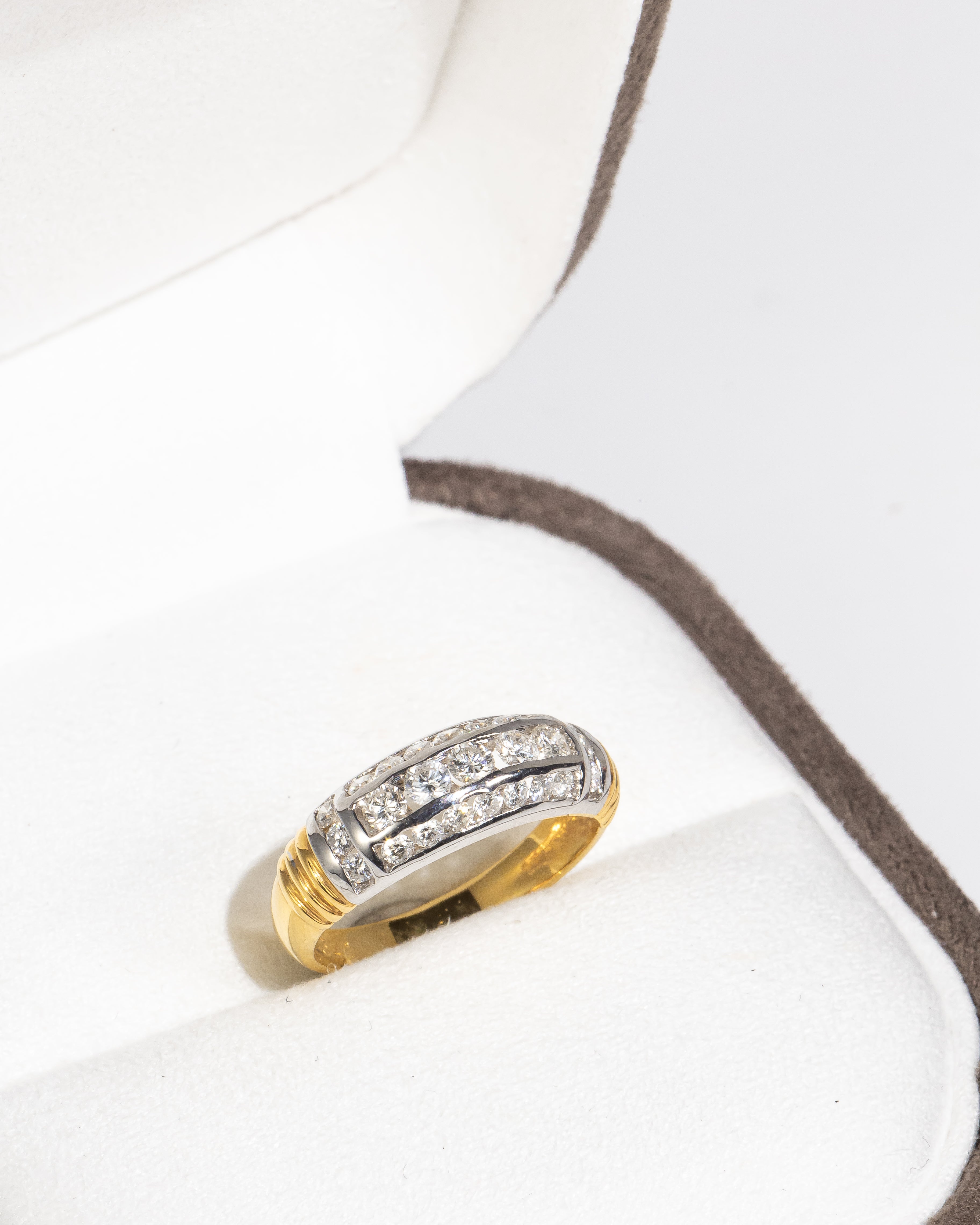 Row Diamond Ring