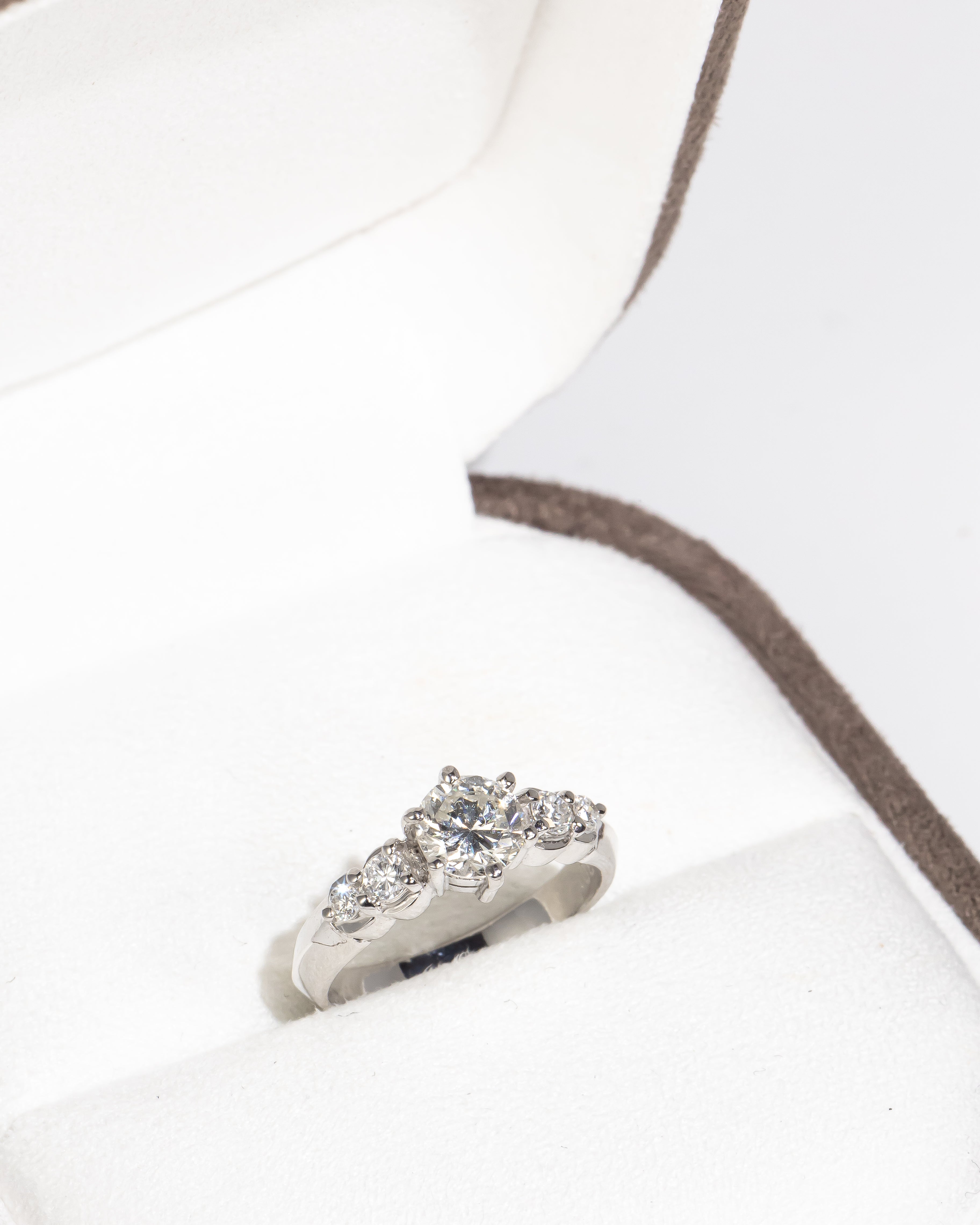 Classic Row-Style Diamond Ring
