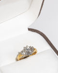 Flower Diamond Ring