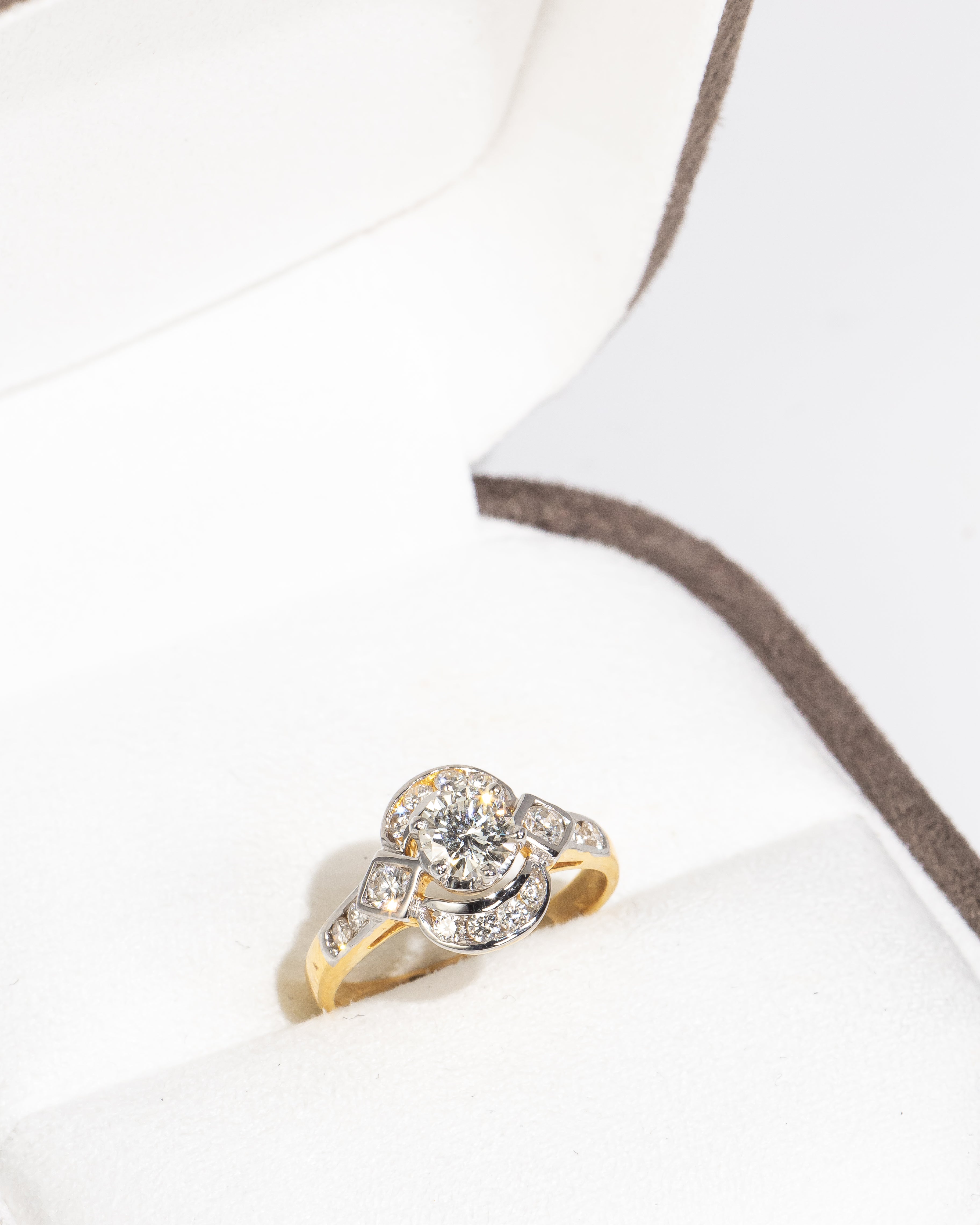 Halo Diamond Ring