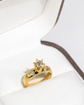 Elevated Solitaire Diamond Ring