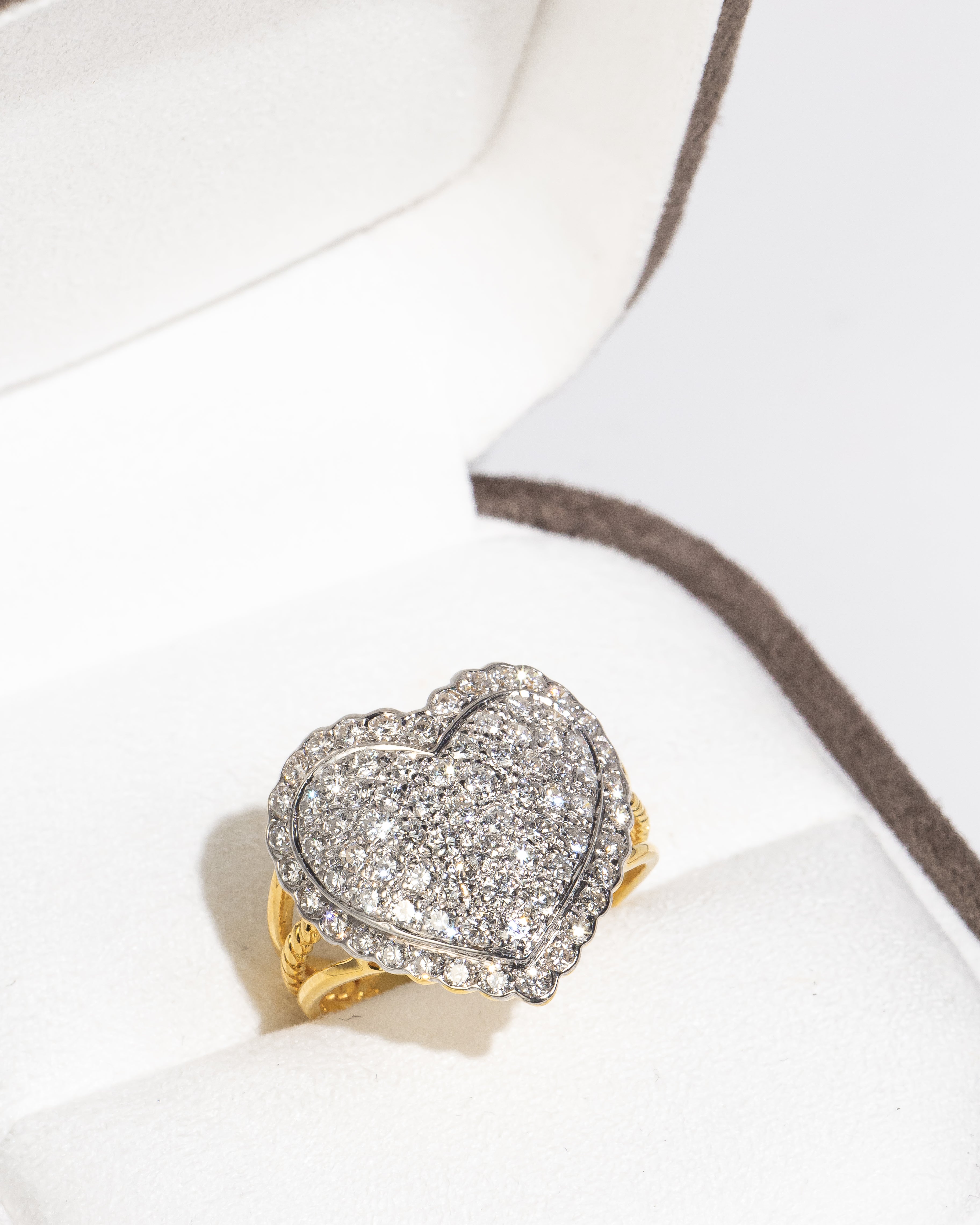 Diamond Heart Ring