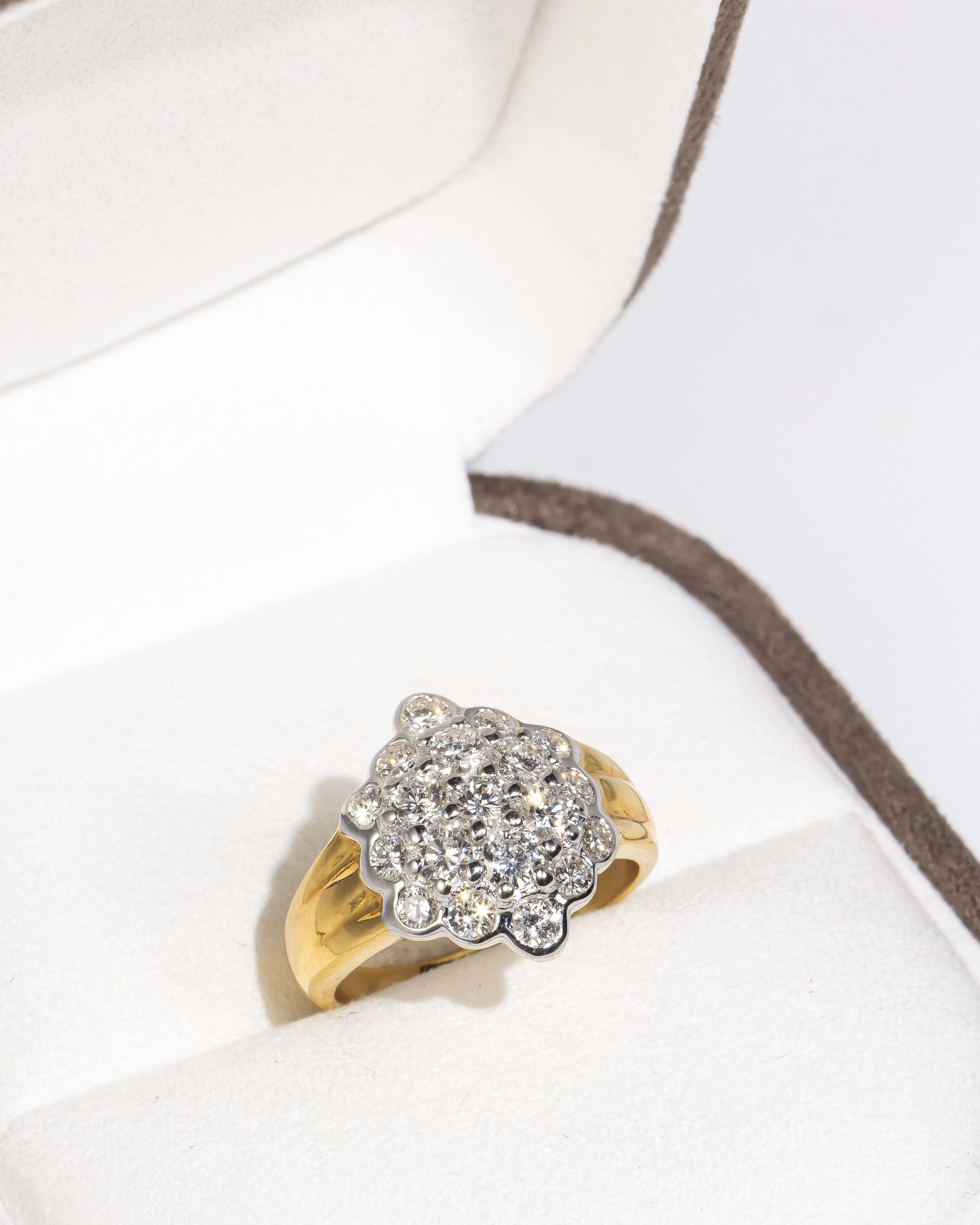 Diamond Ring – Royal Emblem Design