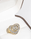 Heart Diamond Ring