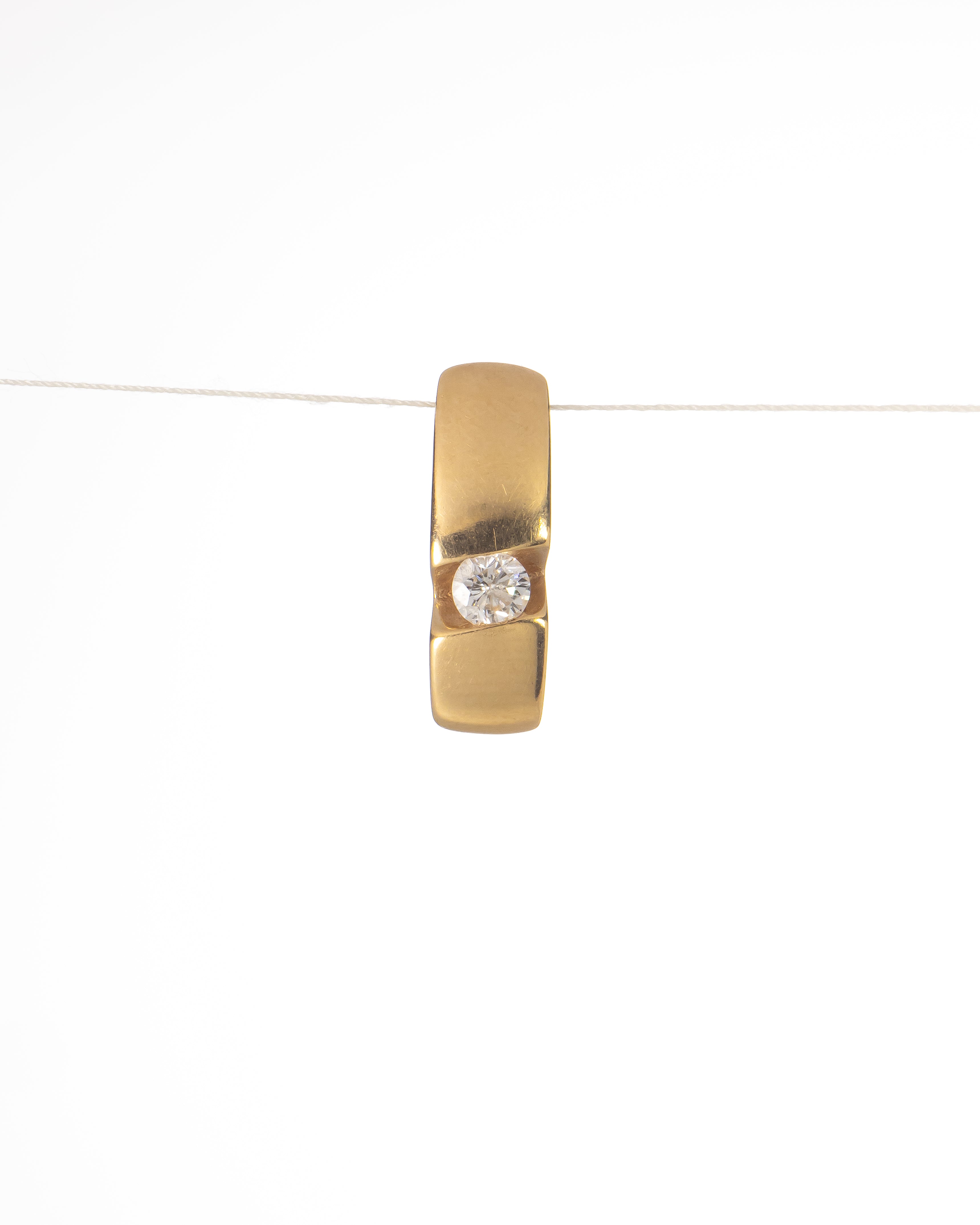 Single Diamond Pendant