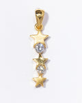 3-Star Diamond Pendant