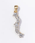 Minimalist Diamond Drop Pendant