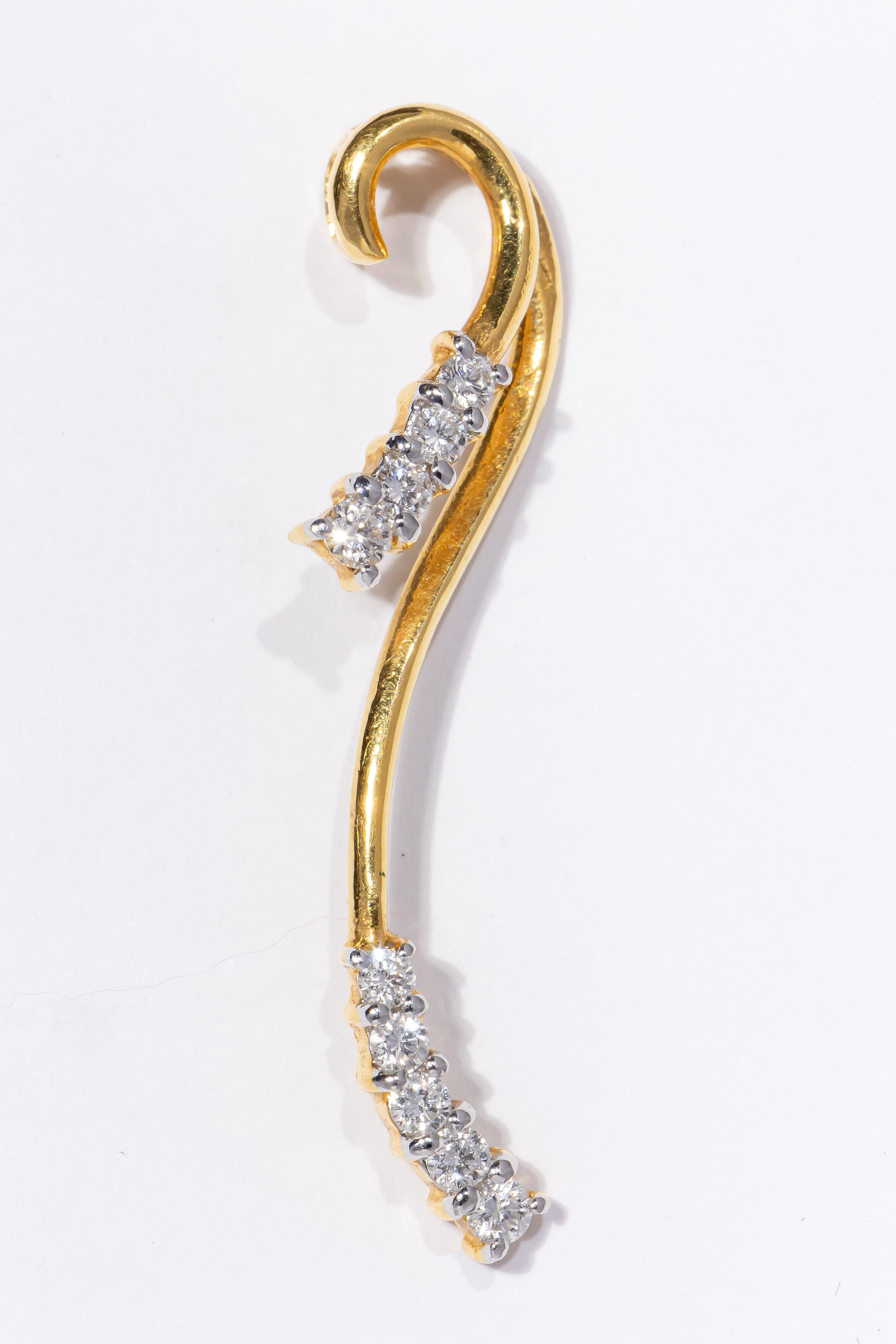 Long Diamond Pendant