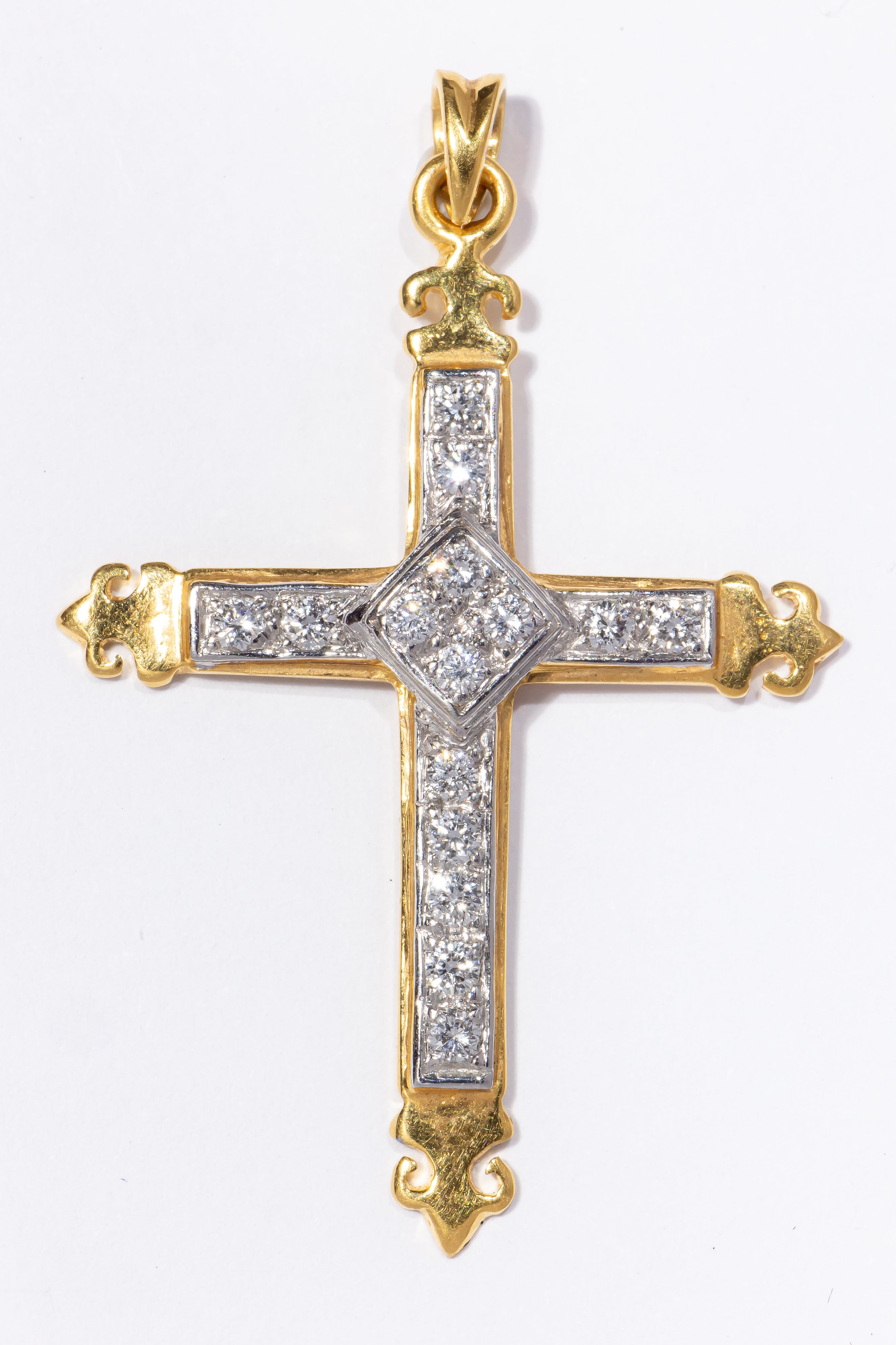 Diamond Cross Pendant