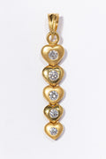 5-Heart Diamond Pendant