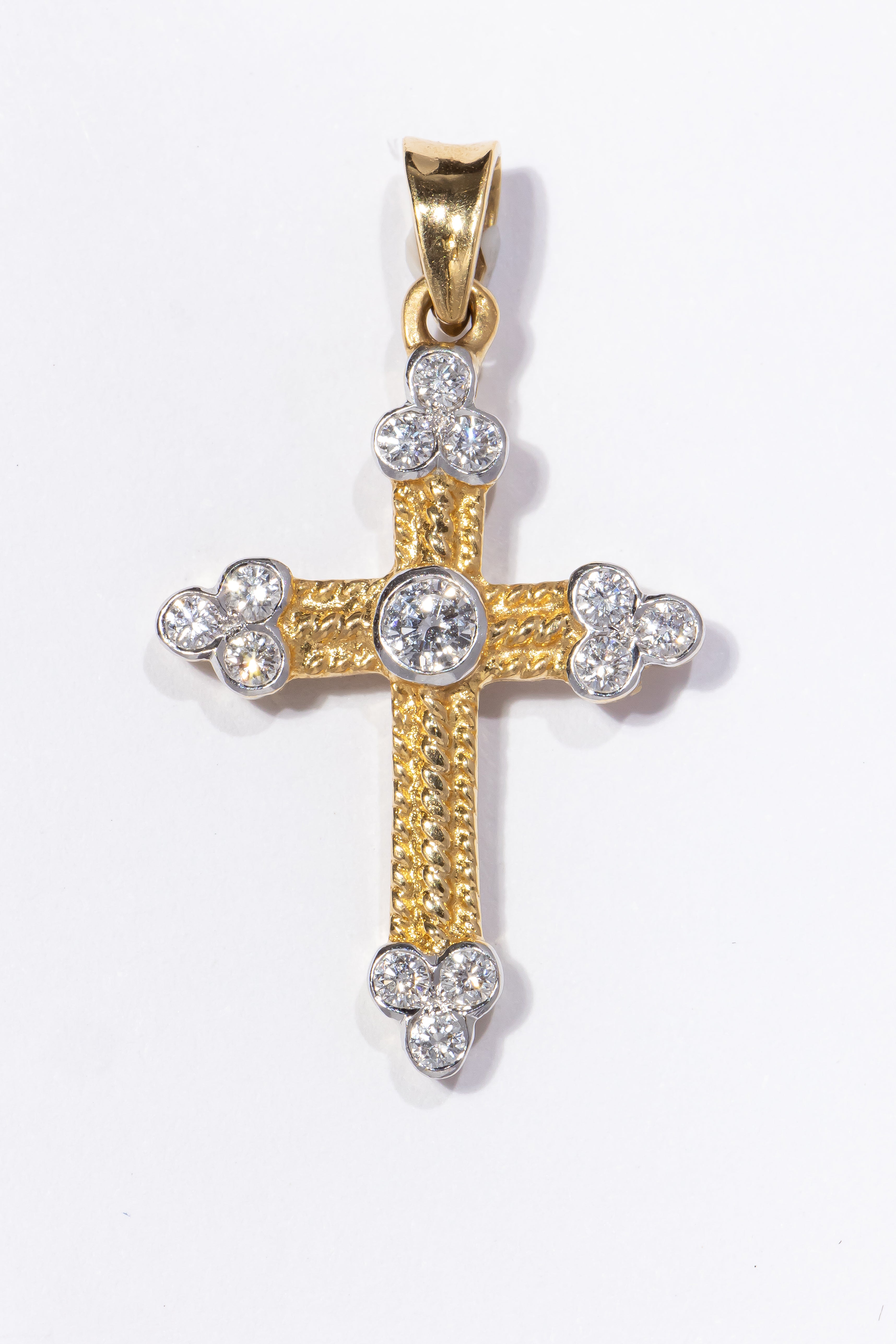 Diamond Cross Pendant