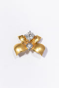 Diamond Bow Pendant