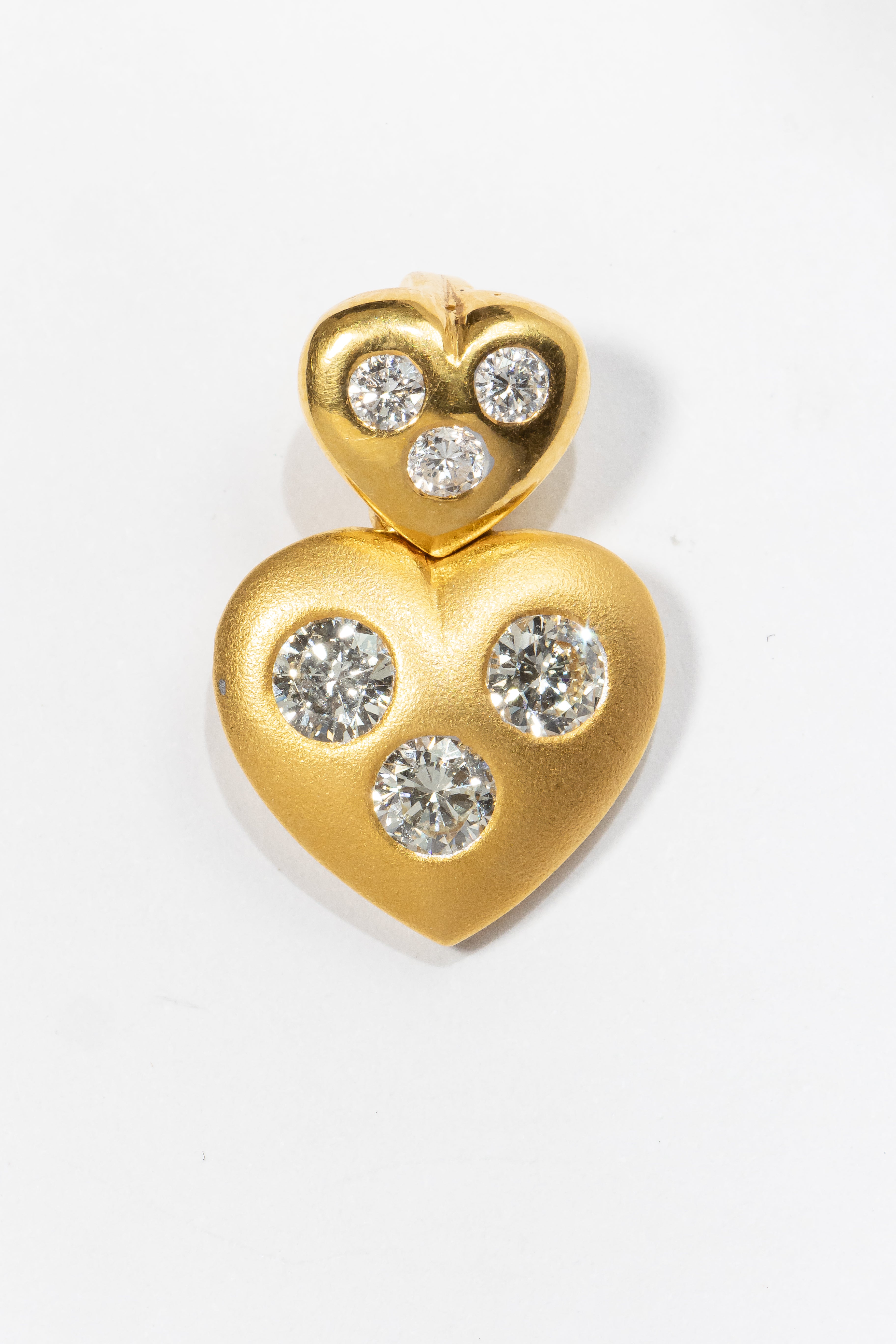 Diamond Pendant – Heart Shape