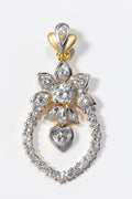 Floral Diamond Pendant