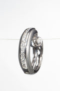 Diamond Hoop Earrings