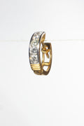 Diamond Hoop Earrings