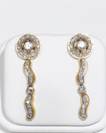 Single Chandelier Diamond Earrings