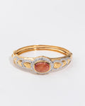 Diamond-Ruby Bangle