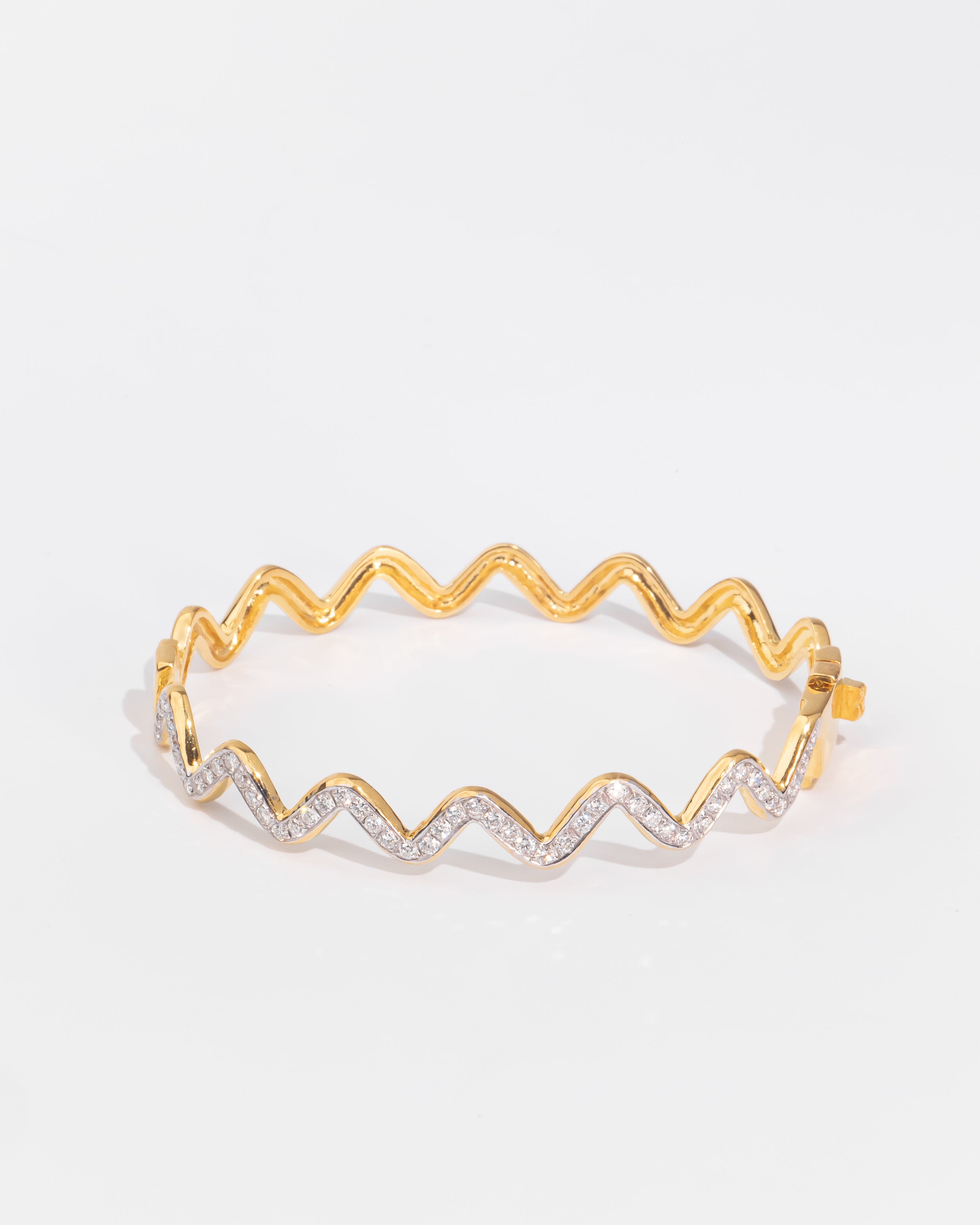 Lightning Diamond Bangle
