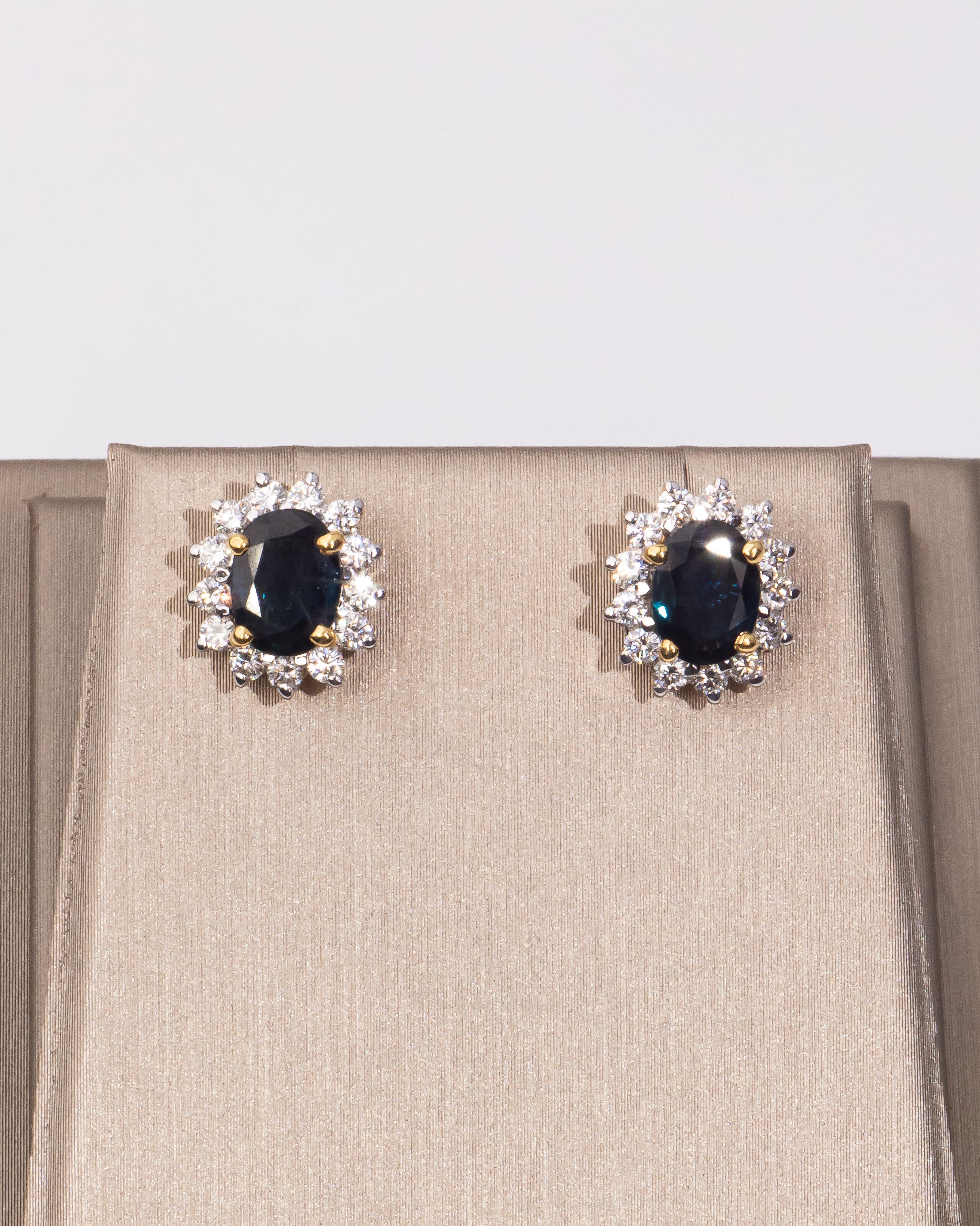 Diamond + Gemstone Earrings