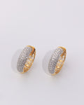 Diamond Hoop Earrings