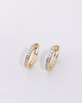 Diamond Hoop Earrings