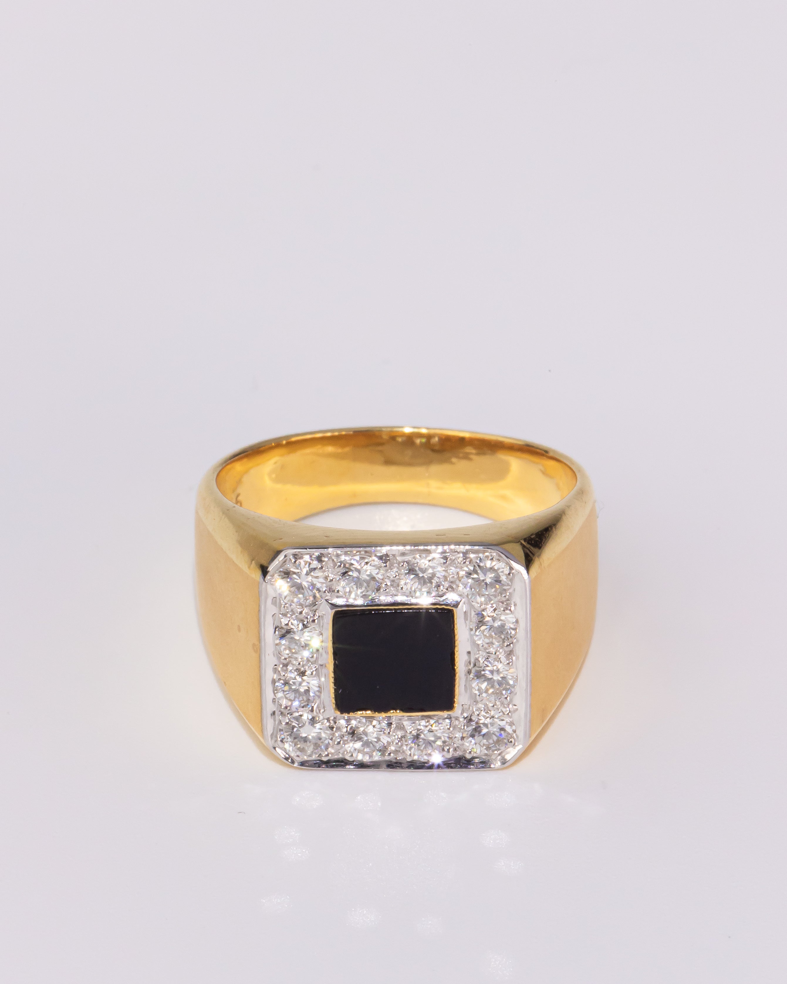 Sapphire Men’s Square Ring