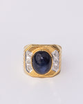 Sapphire & Diamond Ring