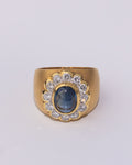 Sapphire & Diamond Ring