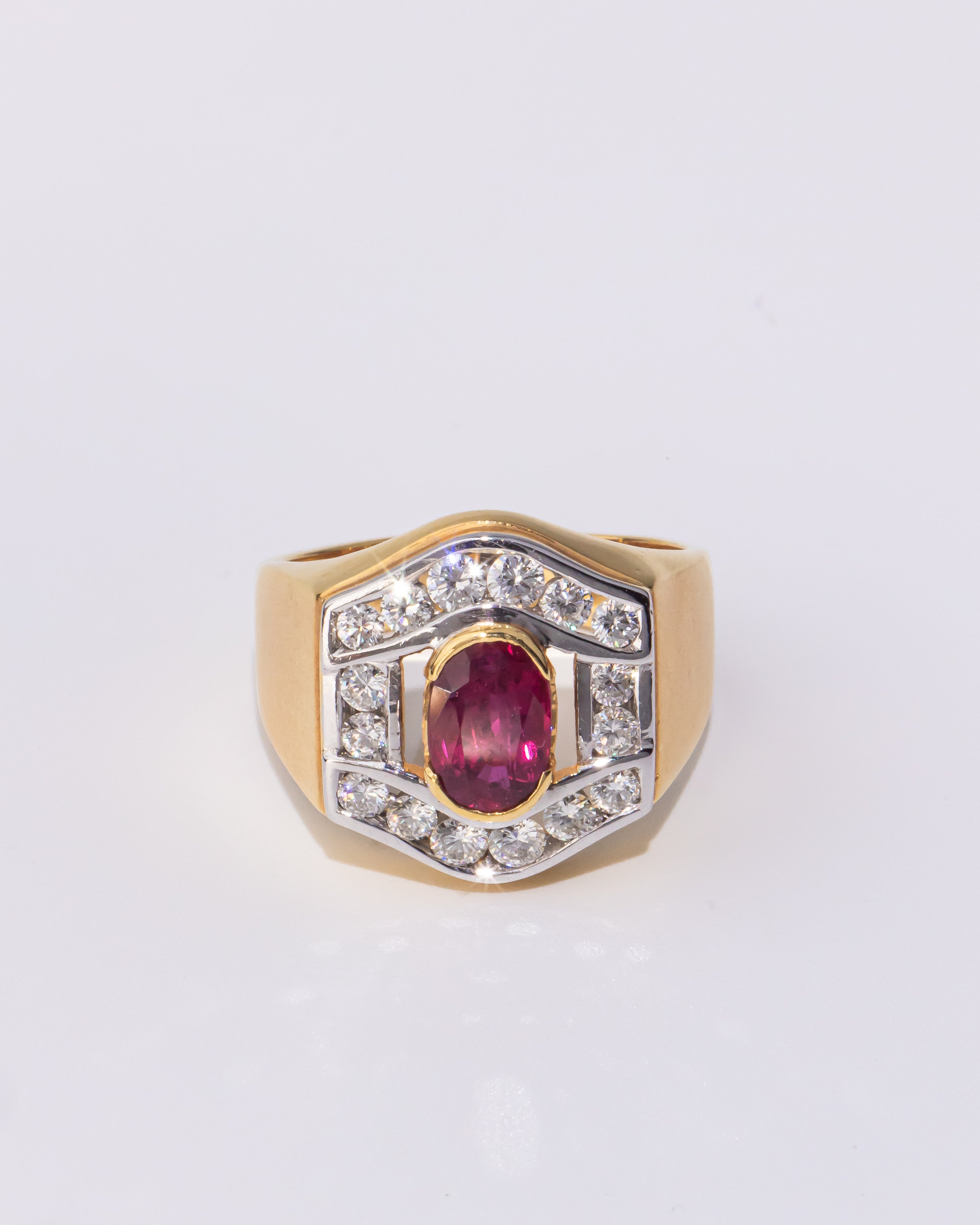 Ruby Diamond Ring