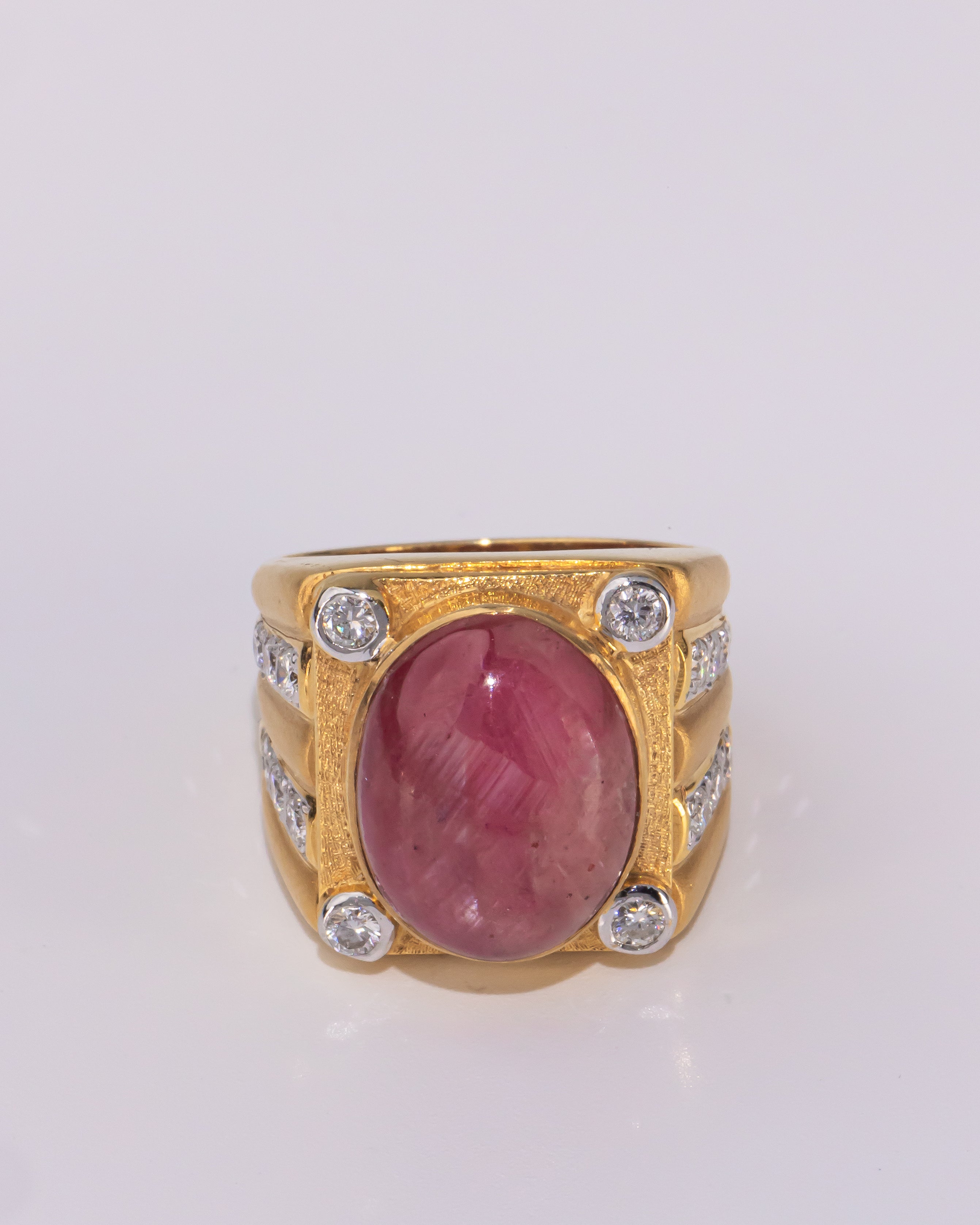 Ruby Diamond Ring